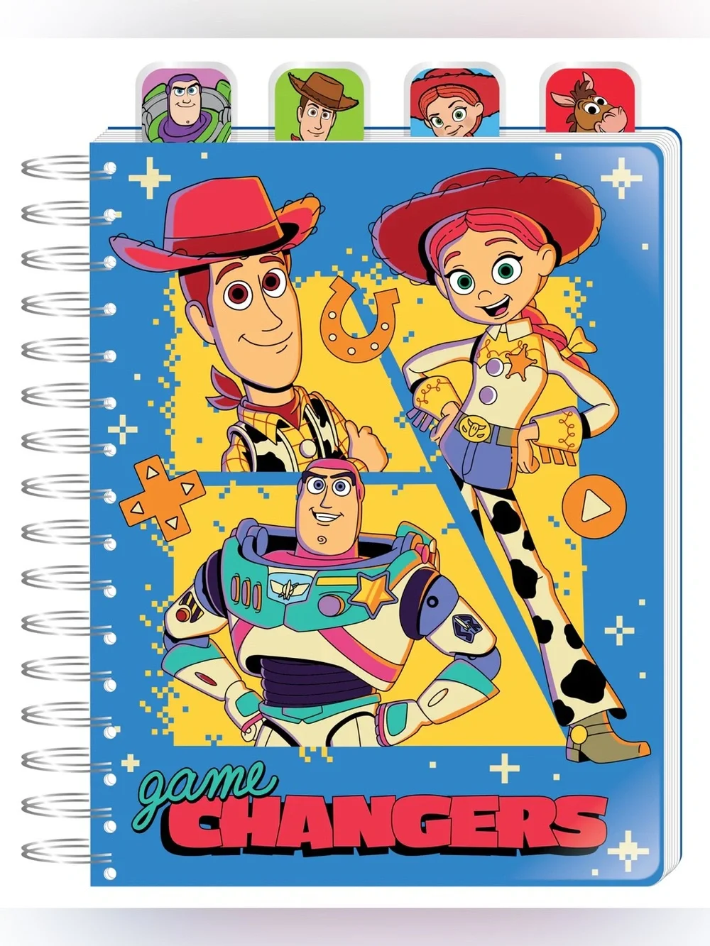New Toy Story 4-Tab Spiral Notebook